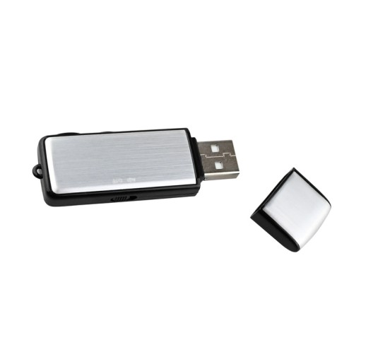 Dyktafon pendrive z detekcją dźwięku VOS Black-200 16GB