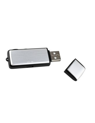 Dyktafon pendrive z detekcją dźwięku VOS Black-200 16GB