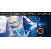 Wykrywacz podsłuchów i GPS DM-K18 ( Pluskwy, lokalizatory oraz kamery WI-FI )