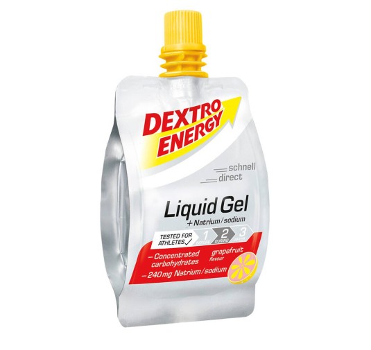 Dextro Energy - Żel energetyczny Liquid Gel - 60 ml - Grejpfrut z sodem - DE16