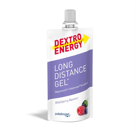 Dextro Energy - Żel energetyczny Long Distance Gel z magnezem i sodem - Jagodowy - 50 ml - DE102