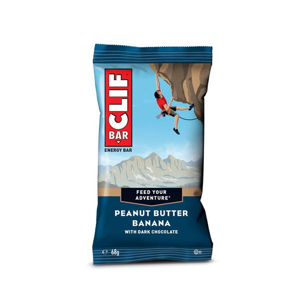 Clif Bar - Baton energetyczny - 268 kcal - Ciemna czekolada z masłem orzechowym i bananem - CB05