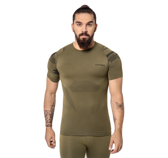 Spaio - Koszulka termoaktywna T-shirt Tactical - Forest Green