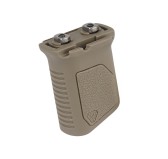 Strike Industries - Chwyt M-LOK Angled Vertical Grip - Short - FDE - SI-AR-CMAG-S