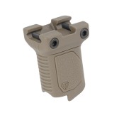 Strike Industries - Chwyt Picatinny Angled Vertical Grip - Short - FDE - SI-AR-CMAG-RAIL-S-FDE