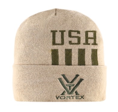 Czapka unisex Vortex USA Knit oliwkowa