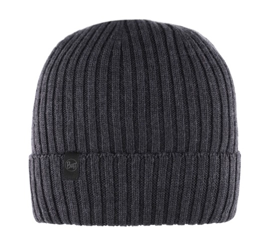 Czapka zimowa BUFF Merino Wool Hat Norval grafitowa