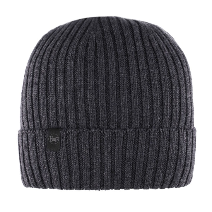 Czapka zimowa BUFF Merino Wool Hat Norval grafitowa