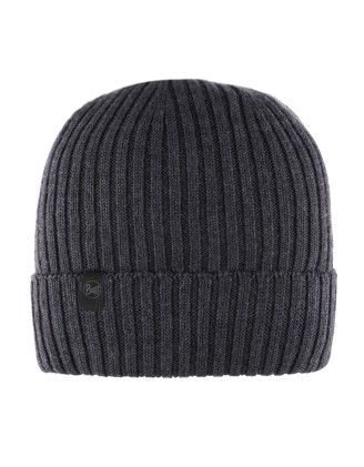 Czapka zimowa BUFF Merino Wool Hat Norval grafitowa