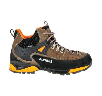 Buty męskie Alpinus The Ridge Mid Pro antracytowo-pomarańczowe 46