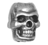 Koralik M-Tac Skull Stopper kolor srebrny