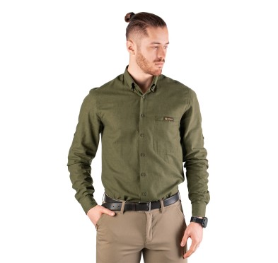 Koszula męska Tagart Lenny ciemnozielona 3XL