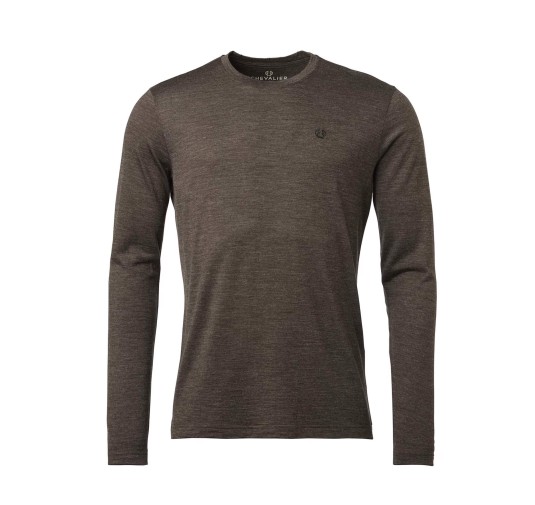 Koszulka Chevalier Coley Wool Leather Brown S

