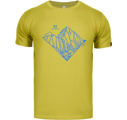 Koszulka męska Alpinus Skilbrum oliwkowa S