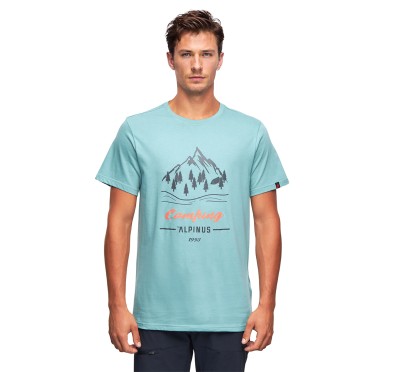 Koszulka męska Alpinus Polaris miętowa S