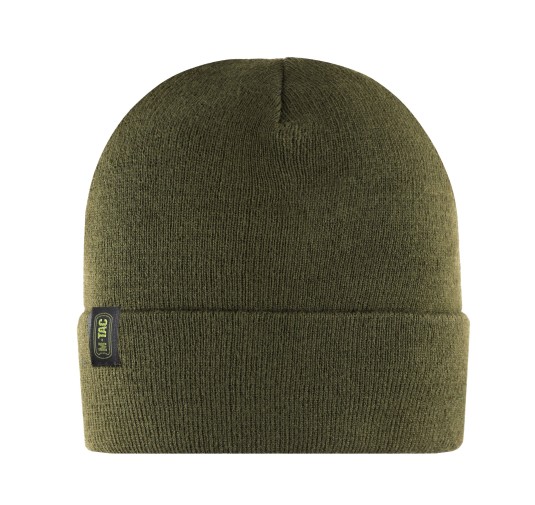 Czapka M-Tac dzianinowa 100% akryl cienka przędza oliwkowa L/XL
