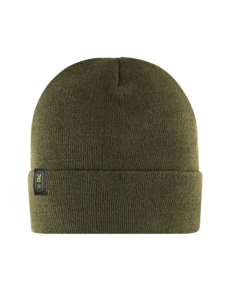 Czapka M-Tac dzianinowa 100% akryl cienka przędza oliwkowa L/XL