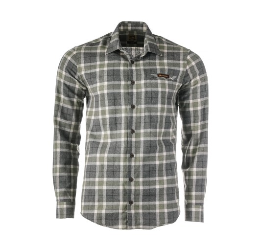 Koszula męska Tagart Moss, flanelowa, w zieloną kratę 4XL