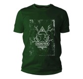 Koszulka męska TigerWood Dębowa Kuźnia zielona 2XL Koszulka męska TigerWood Dębowa Kuźnia zielona 2XL