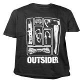 Koszulka męska TigerWood Outsider czarna 2XL