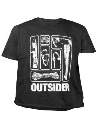 Koszulka męska TigerWood Outsider czarna L