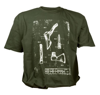 Koszulka męska TigerWood Tech-Axe zielona S