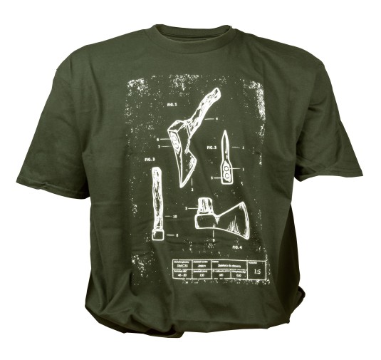 Koszulka męska TigerWood Tech-Axe zielona S