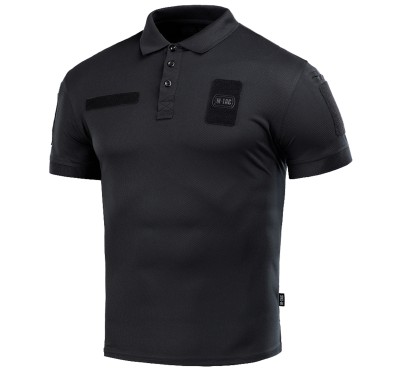 Koszulka polo męska T M-Tac Elite Tactical Coolmax czarna 2XL