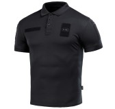 Koszulka polo męska T M-Tac Elite Tactical Coolmax czarna 2XL