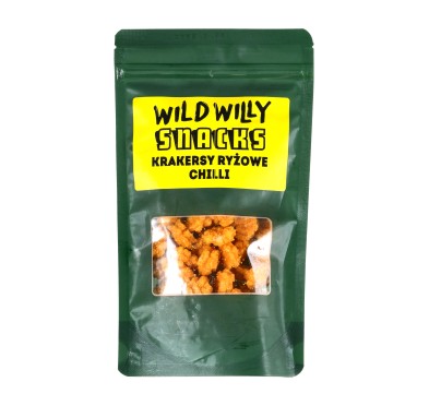 Krakersy ryżowe Wild Willy Chilli 60 g