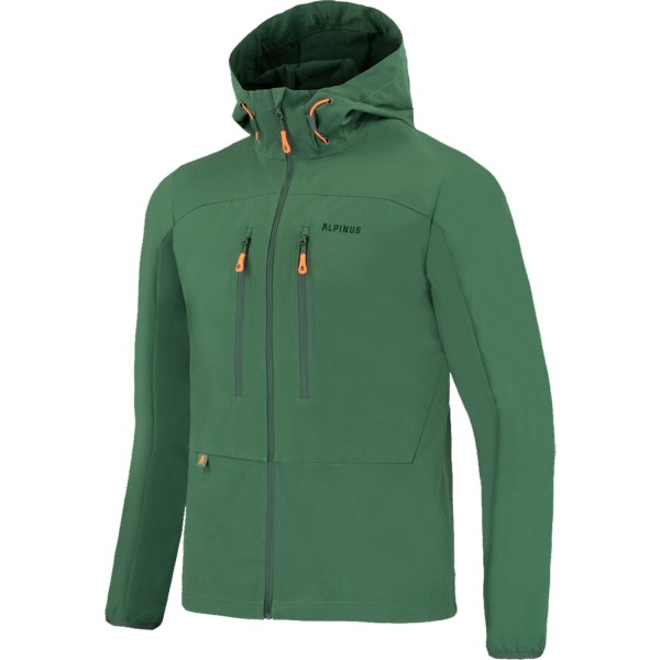 Kurtka męska Alpinus softshell Pourri zielona XL