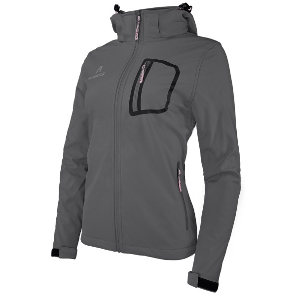 Kurtka damska Alpinus Softshell Bergamo grafitowa XL