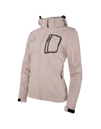 Kurtka damska Alpinus Softshell Bergamo pudrowy róż M