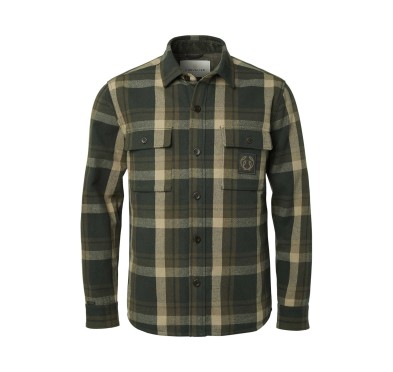 Kurtka koszulowa męska Chevalier Axe Green Checked M