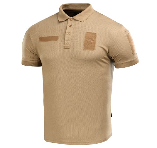 Koszulka polo męska M-Tac Elite Tactical Coolmax coyote S