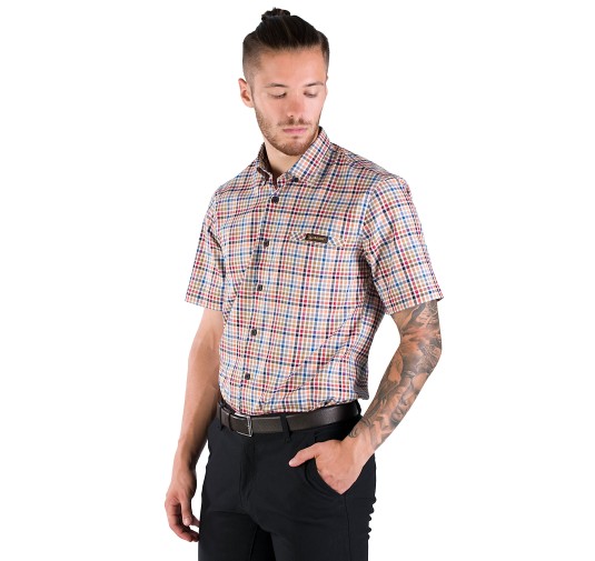 Koszula męska Tagart Candy krótki rękaw slim M