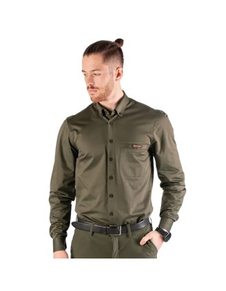 Koszula męska Tagart Porto zielona S