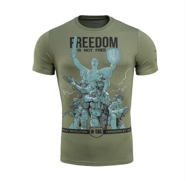 Koszulka męska M-Tac Freedom oliwkowa L
