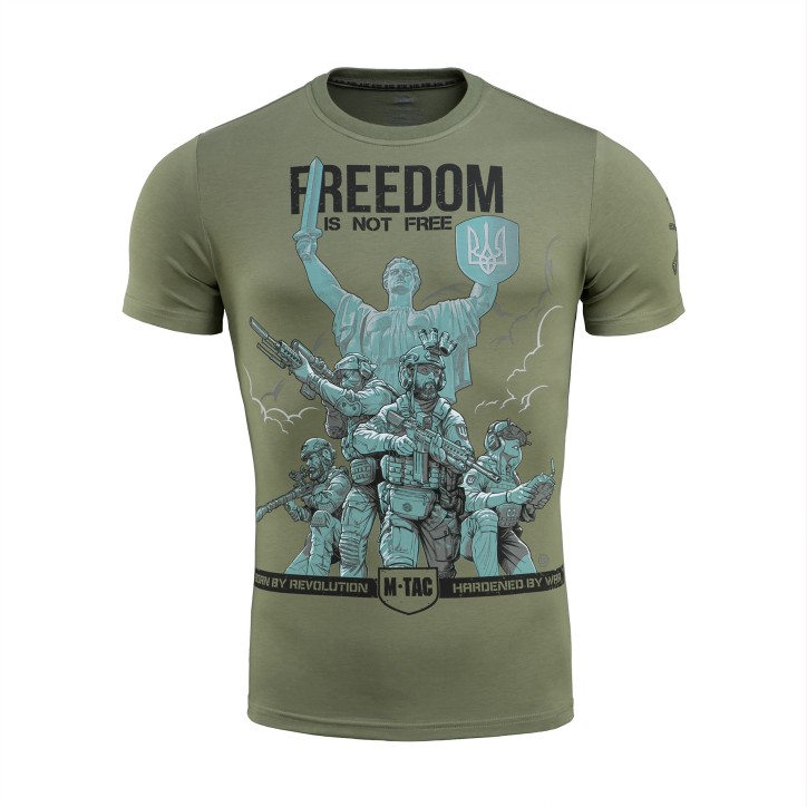 Koszulka męska M-Tac Freedom oliwkowa L