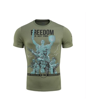 Koszulka męska M-Tac Freedom oliwkowa L
