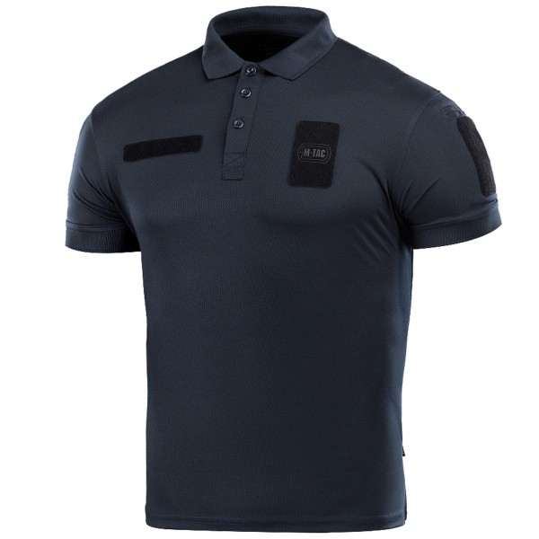 Koszulka polo męska M-Tac Elite Tactical Coolmax granatowa L