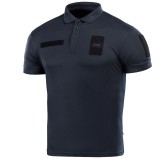 Koszulka polo męska M-Tac Elite Tactical Coolmax granatowa L