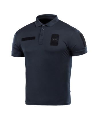 Koszulka polo męska M-Tac Elite Tactical Coolmax granatowa L