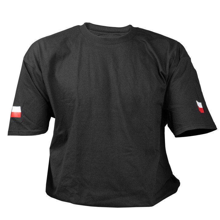 Koszulka męska TigerWood Flagi czarna 2XL