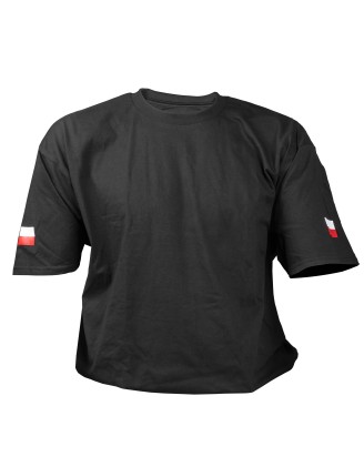 Koszulka męska TigerWood Flagi czarna 2XL