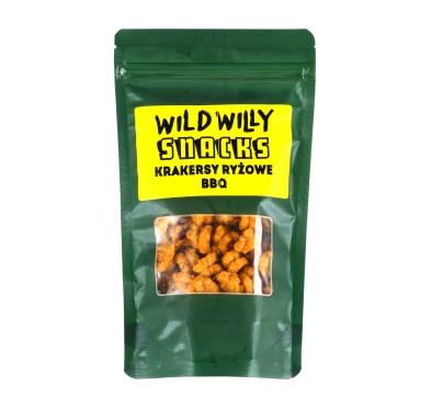 Krakersy ryżowe Wild Willy BBQ 60 g