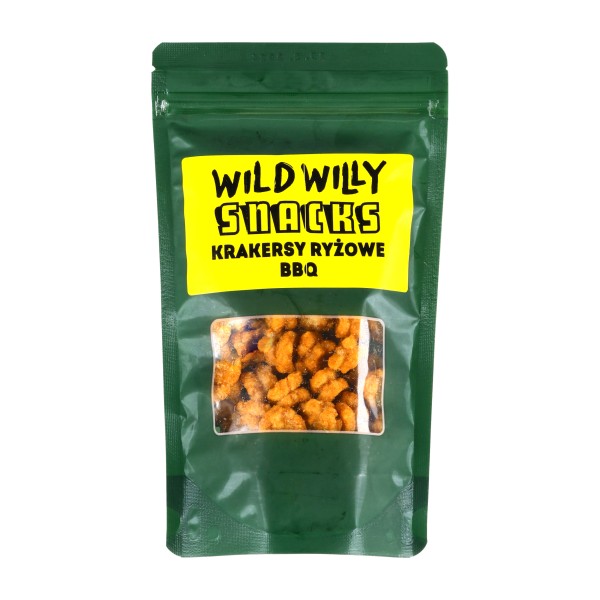 Krakersy ryżowe Wild Willy BBQ 60 g