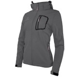 Kurtka damska Alpinus Softshell Bergamo grafitowa M