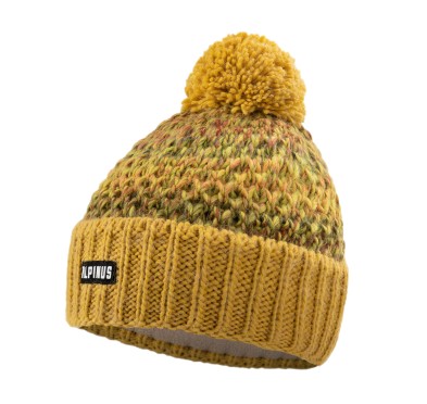 Czapka damska Alpinus Autiola żółta