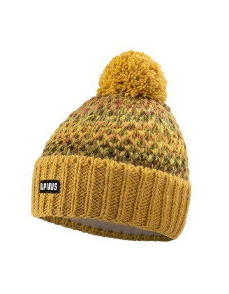 Czapka damska Alpinus Autiola żółta